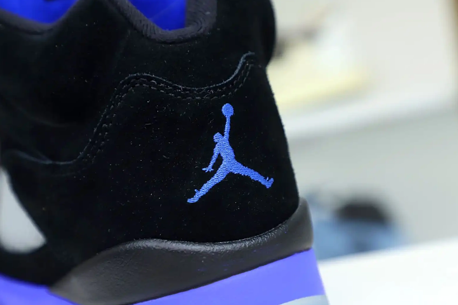 JORDAN AIR Kimikick BLUE' 5 RETRO JORDAN AIR 'RACER 0510